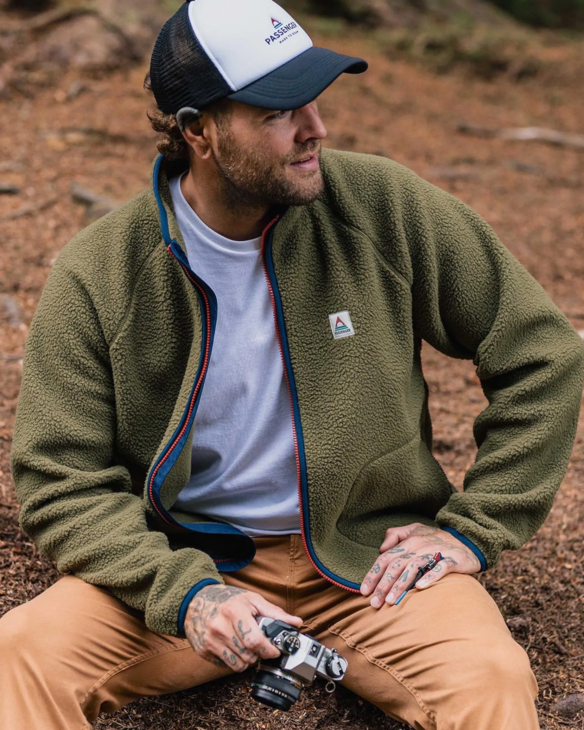 Herren Tripper 2.0 Full Zip Sherpa Fleece