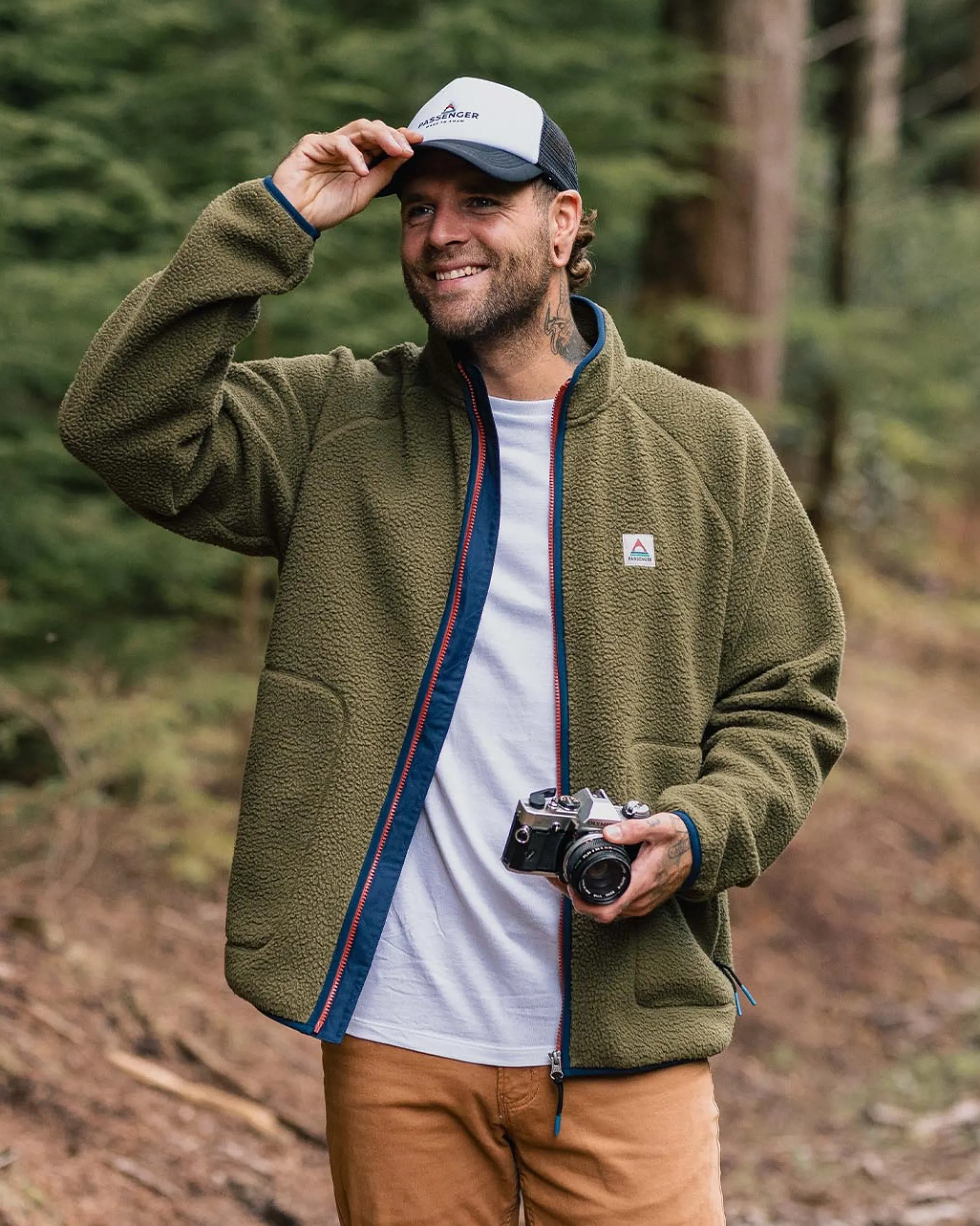 Herren Tripper 2.0 Full Zip Sherpa Fleece