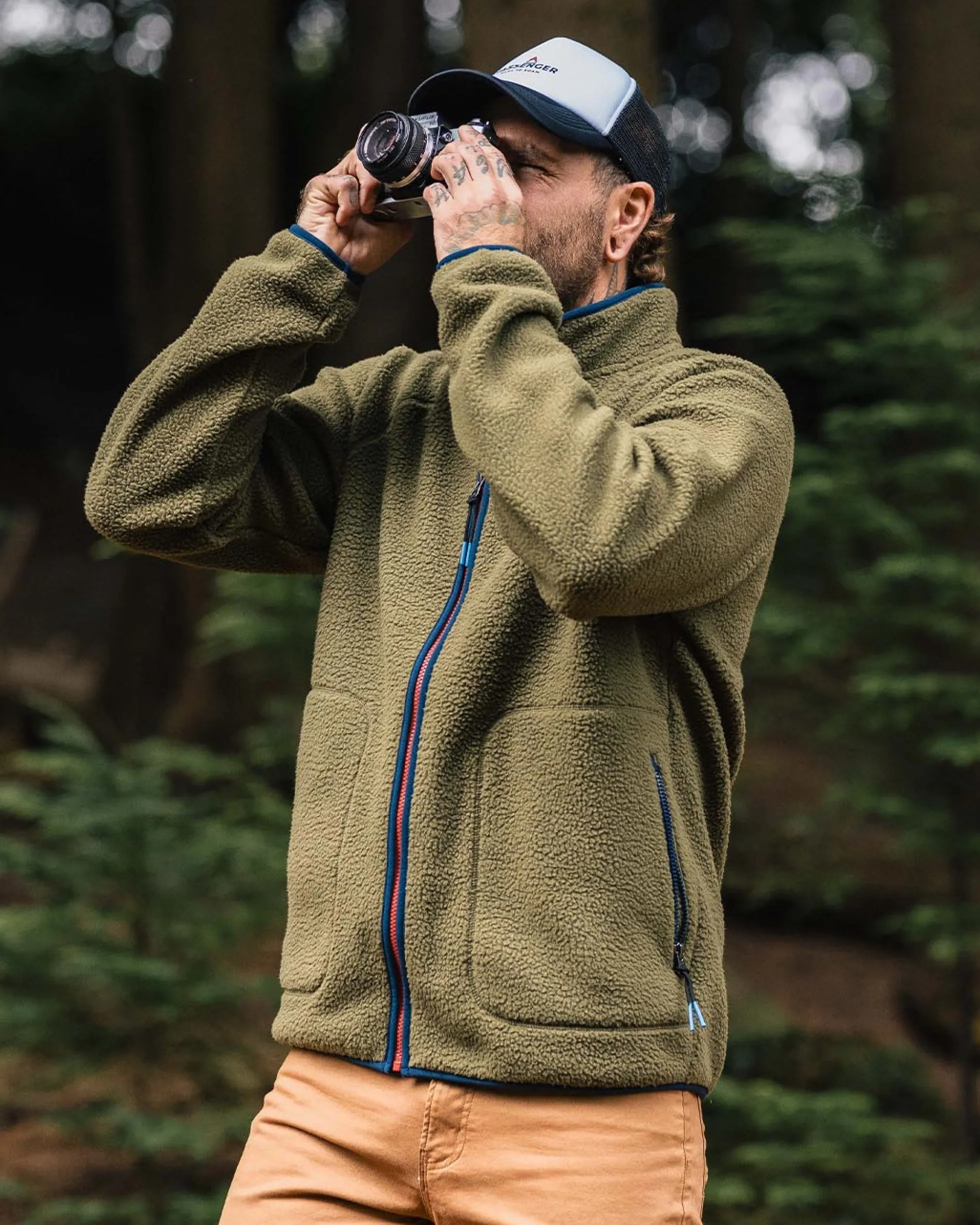 Herren Tripper 2.0 Full Zip Sherpa Fleece