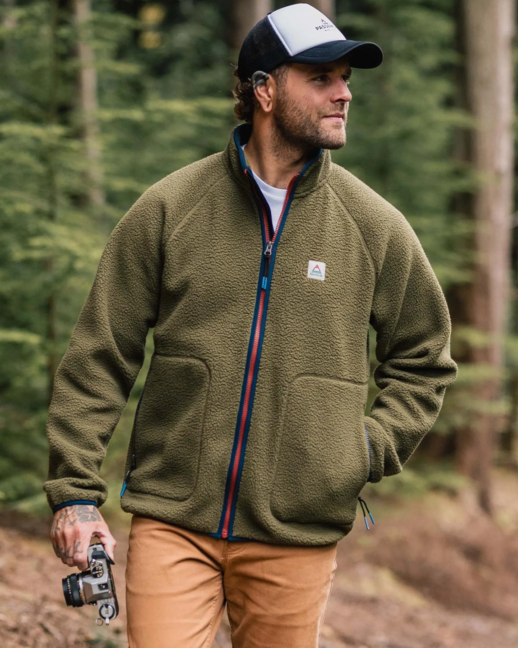 Herren Tripper 2.0 Full Zip Sherpa Fleece