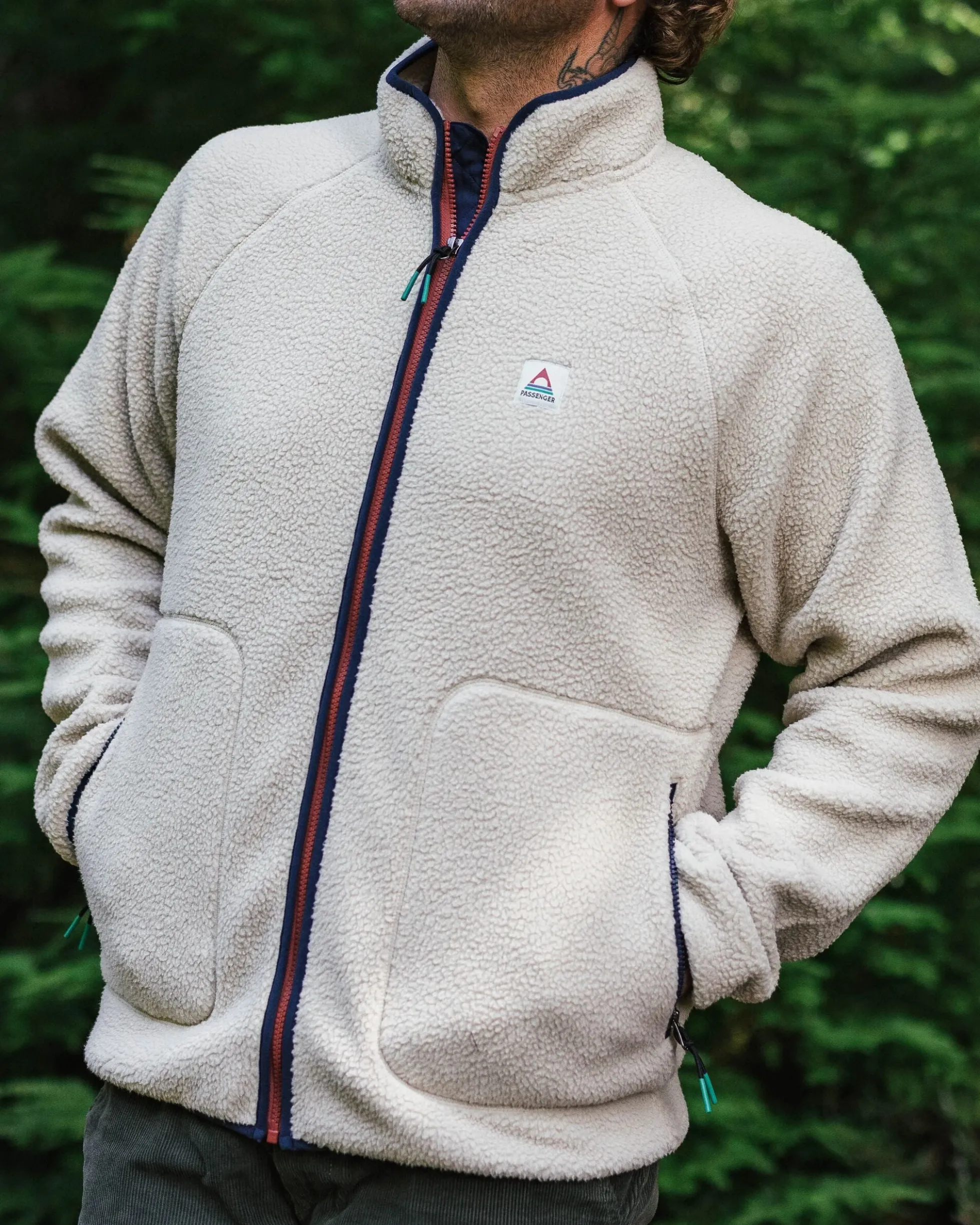 Herren Tripper 2.0 Full Zip Sherpa Fleece