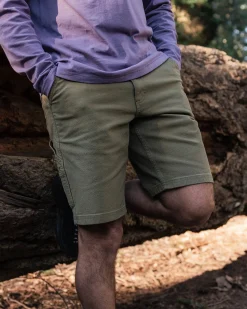 Herren Vantage Baumwoll-Canvas-Short