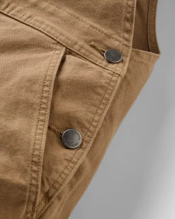 Herren Vantage Baumwoll-Canvas Latzhose