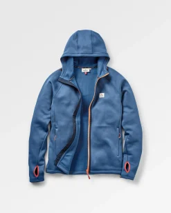 Herren Vertical Full Zip Hooded Fleece