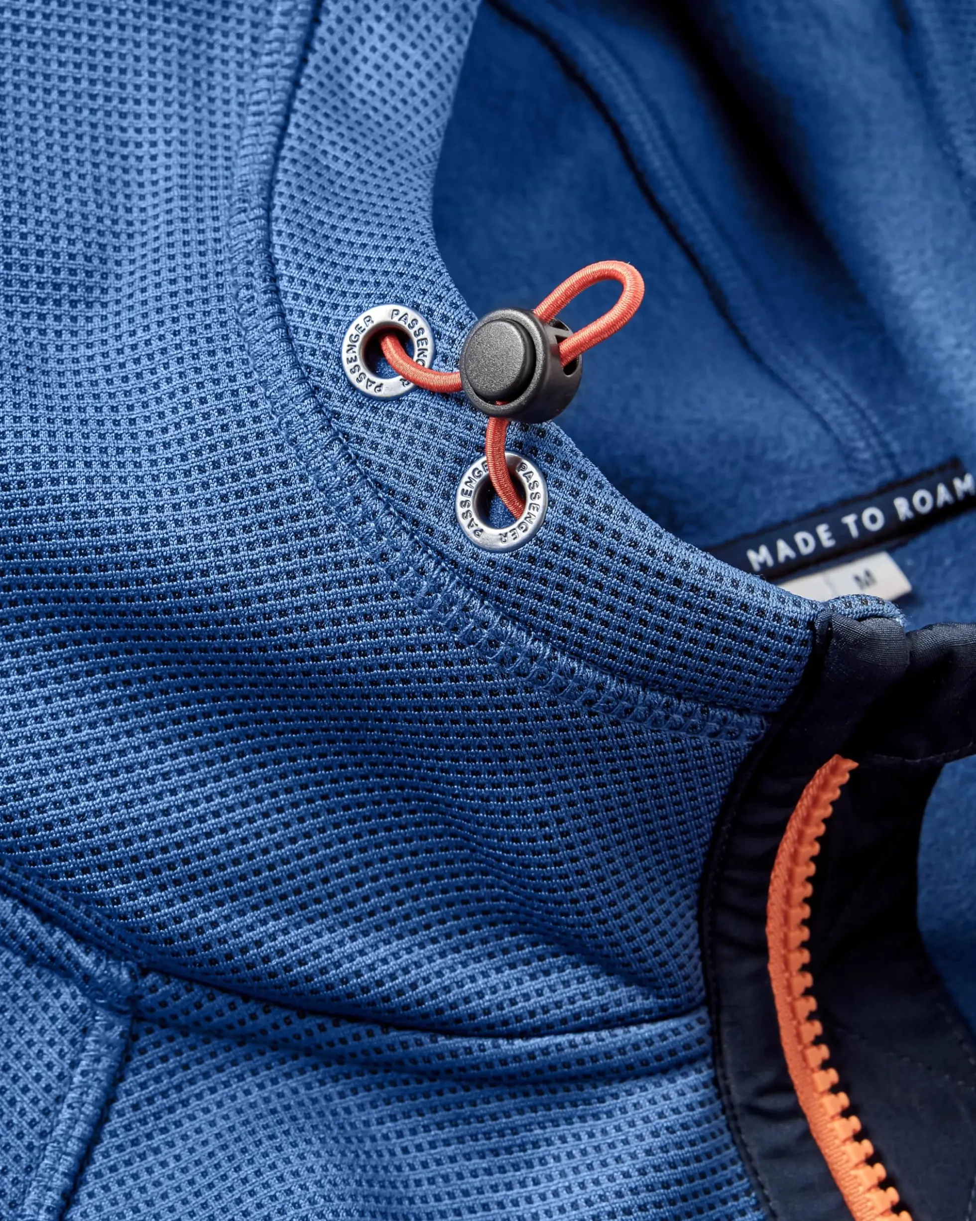 Herren Vertical Full Zip Hooded Fleece