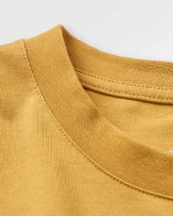 Herren Vita natürliches T-Shirt entspannte Passform