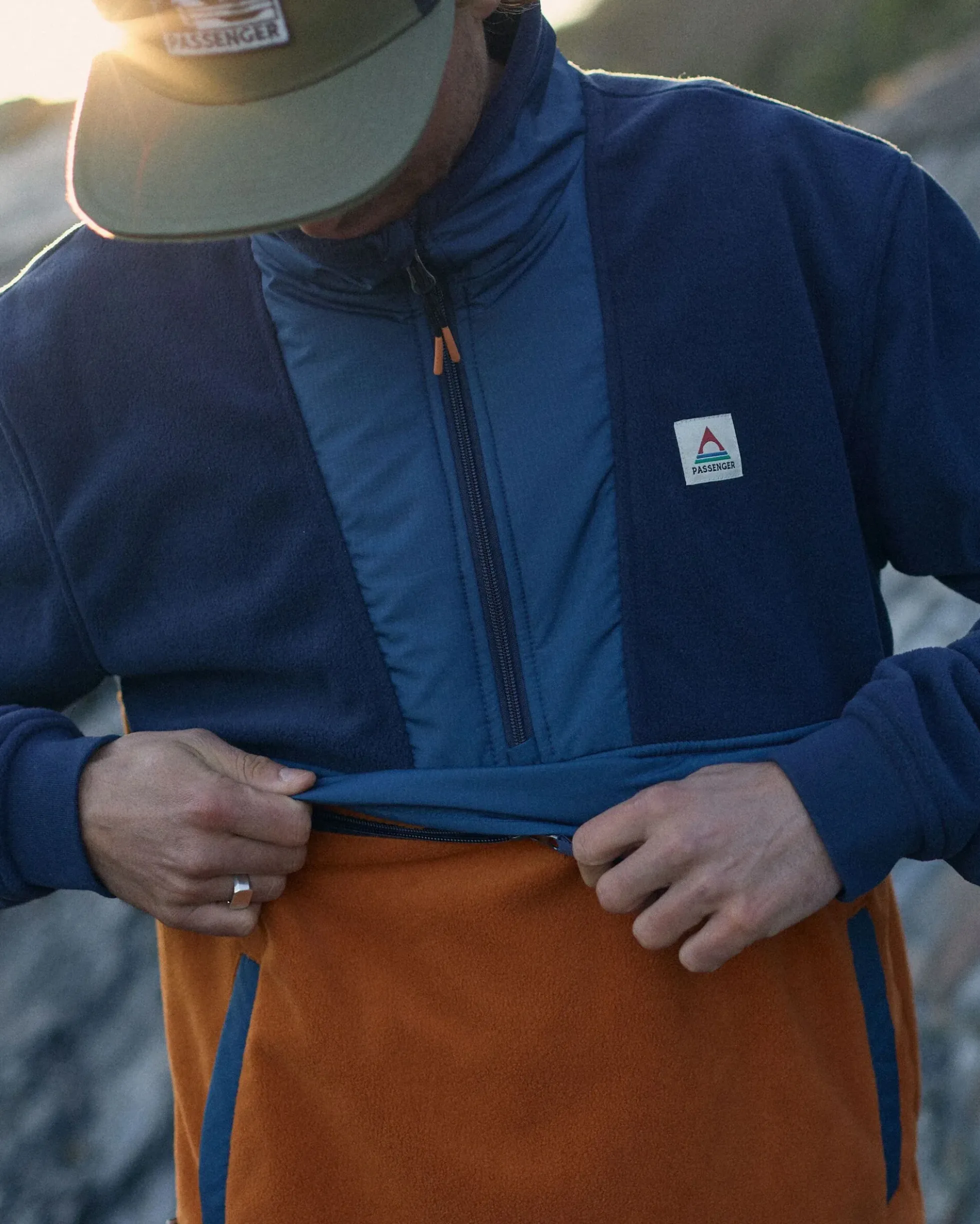 Herren Waldland Kapuzenloses Polarfleece