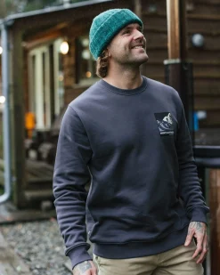 Herren Waves & Trees Bio-Baumwoll-Sweatshirt