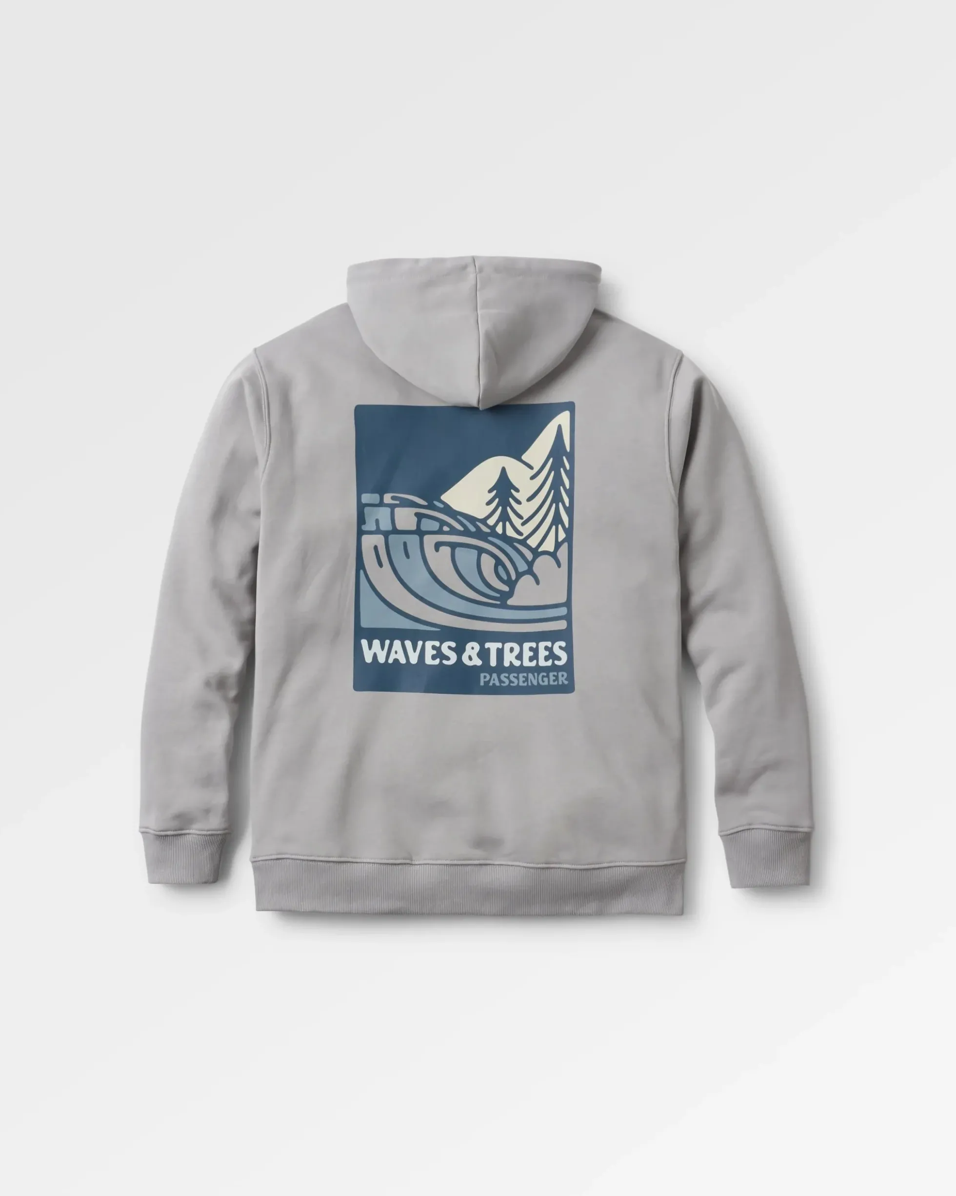 Herren Waves & Trees Bio-Baumwoll-Hoodie