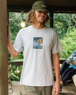 Herren Waves & Trees Bio-Baumwoll-T-Shirt