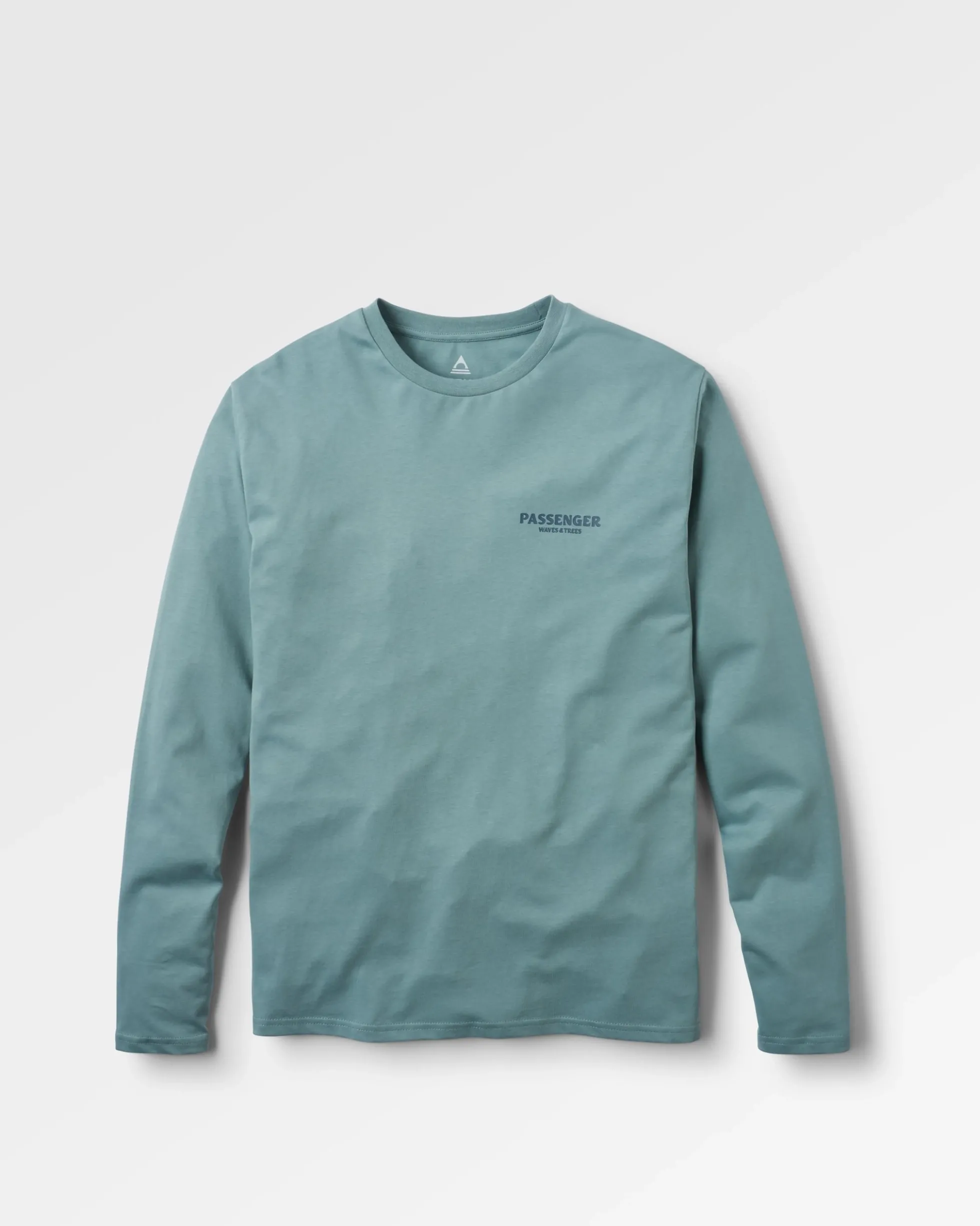 Herren Waves & Trees Bio-Baumwolle Langarmshirt