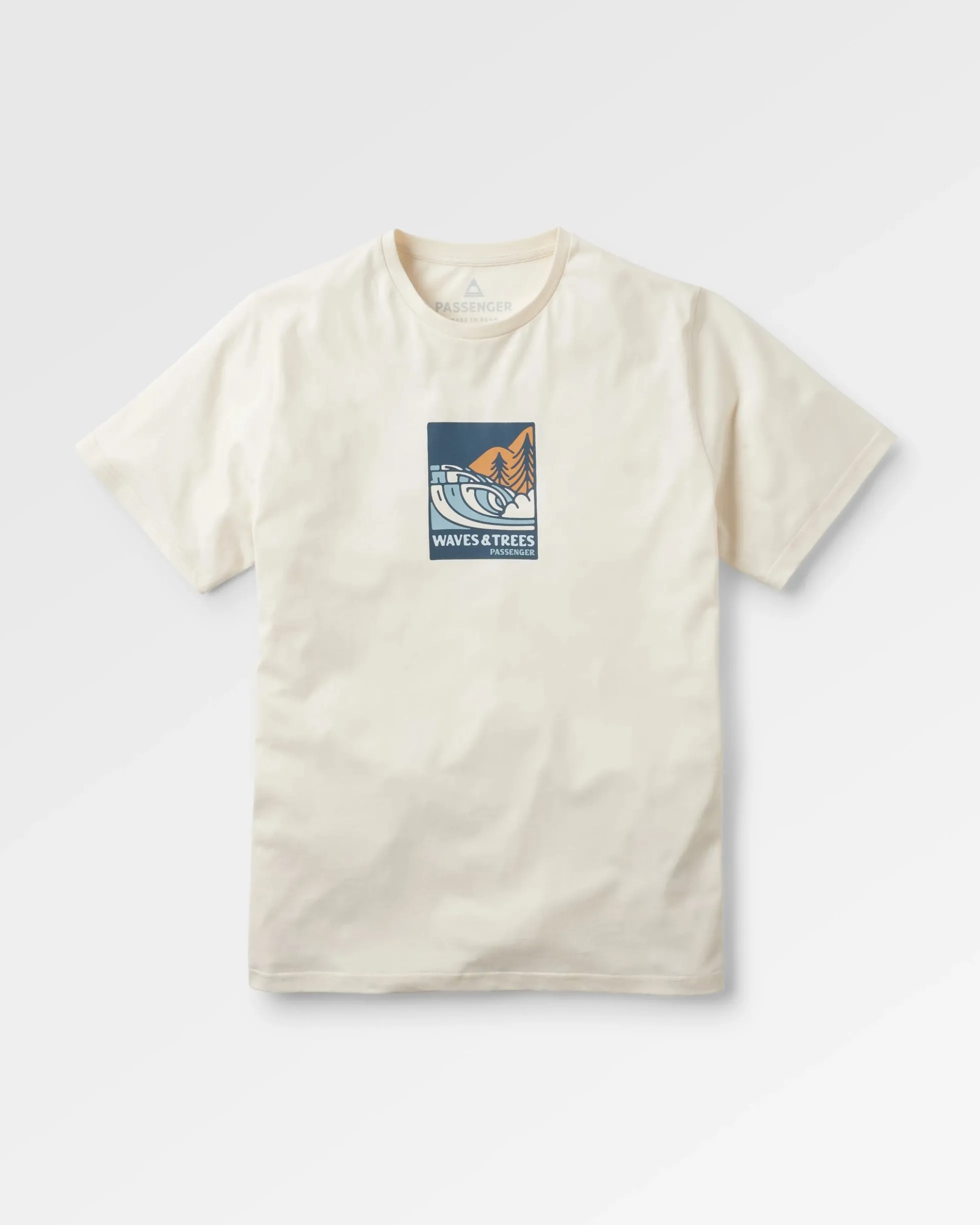 Herren Waves & Trees Bio-Baumwoll-T-Shirt
