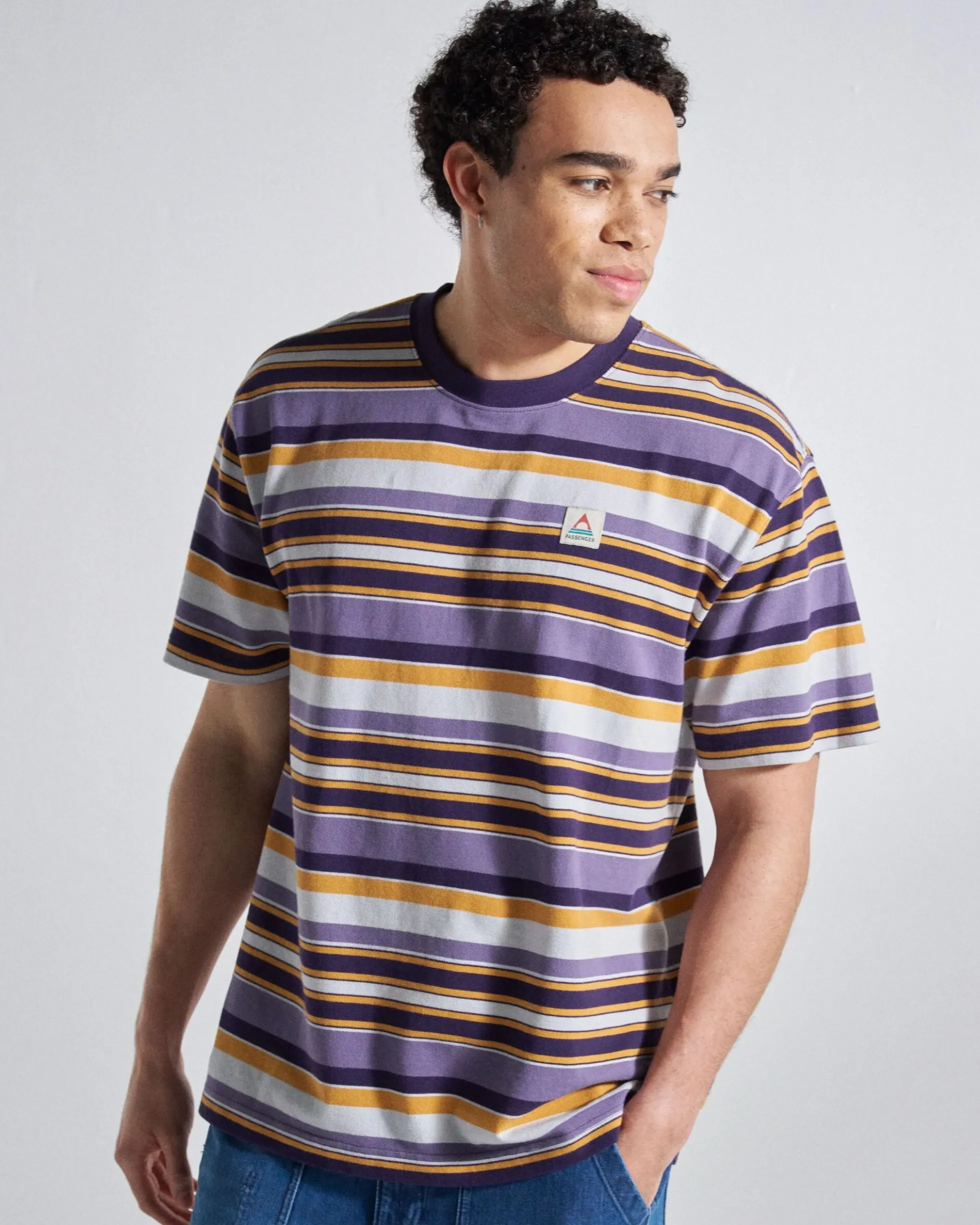 Herren Wild Pine Stripe T-Shirt