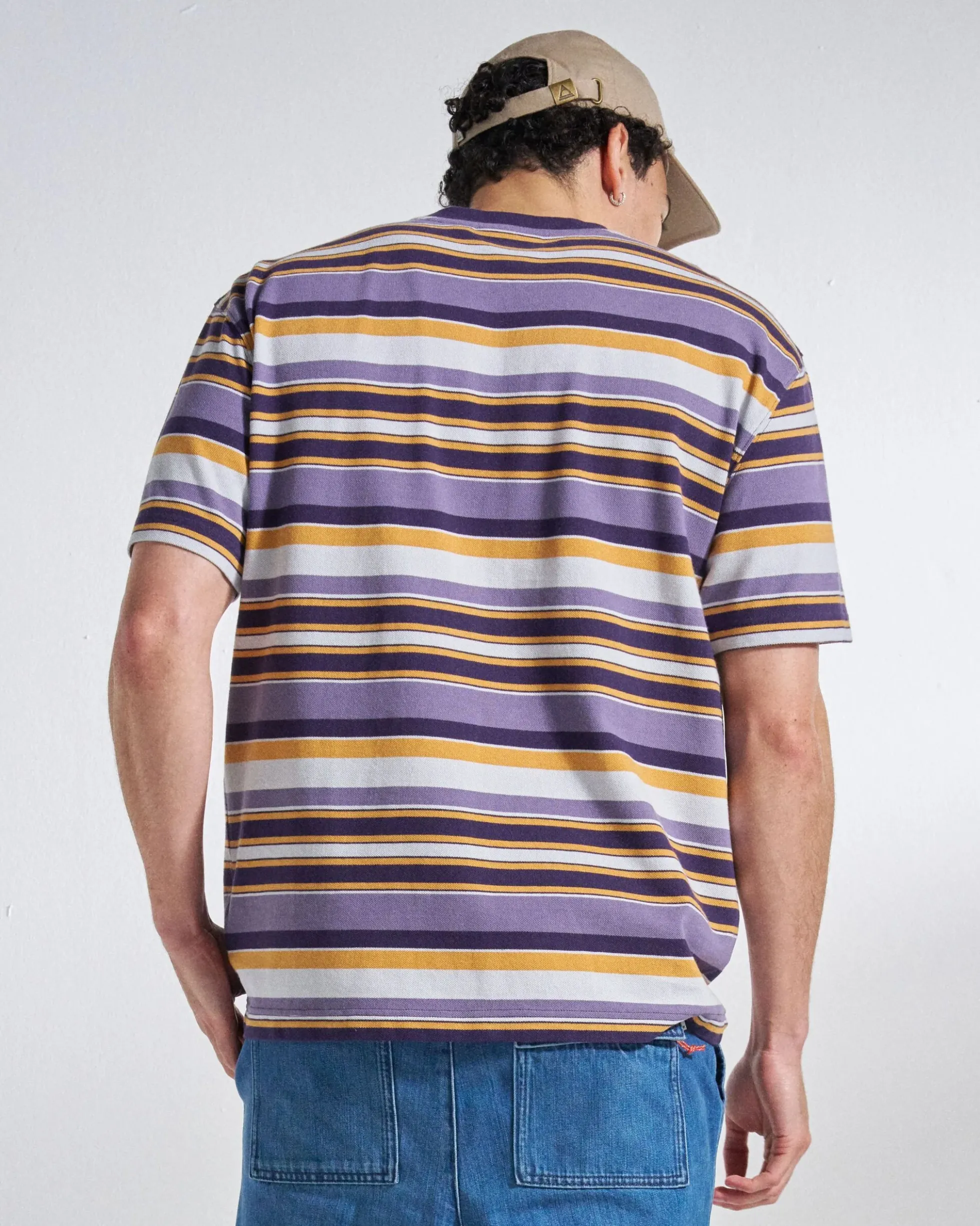 Herren Wild Pine Stripe T-Shirt