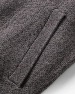 Herren Woodburn Vollreißverschluss Strickpullover