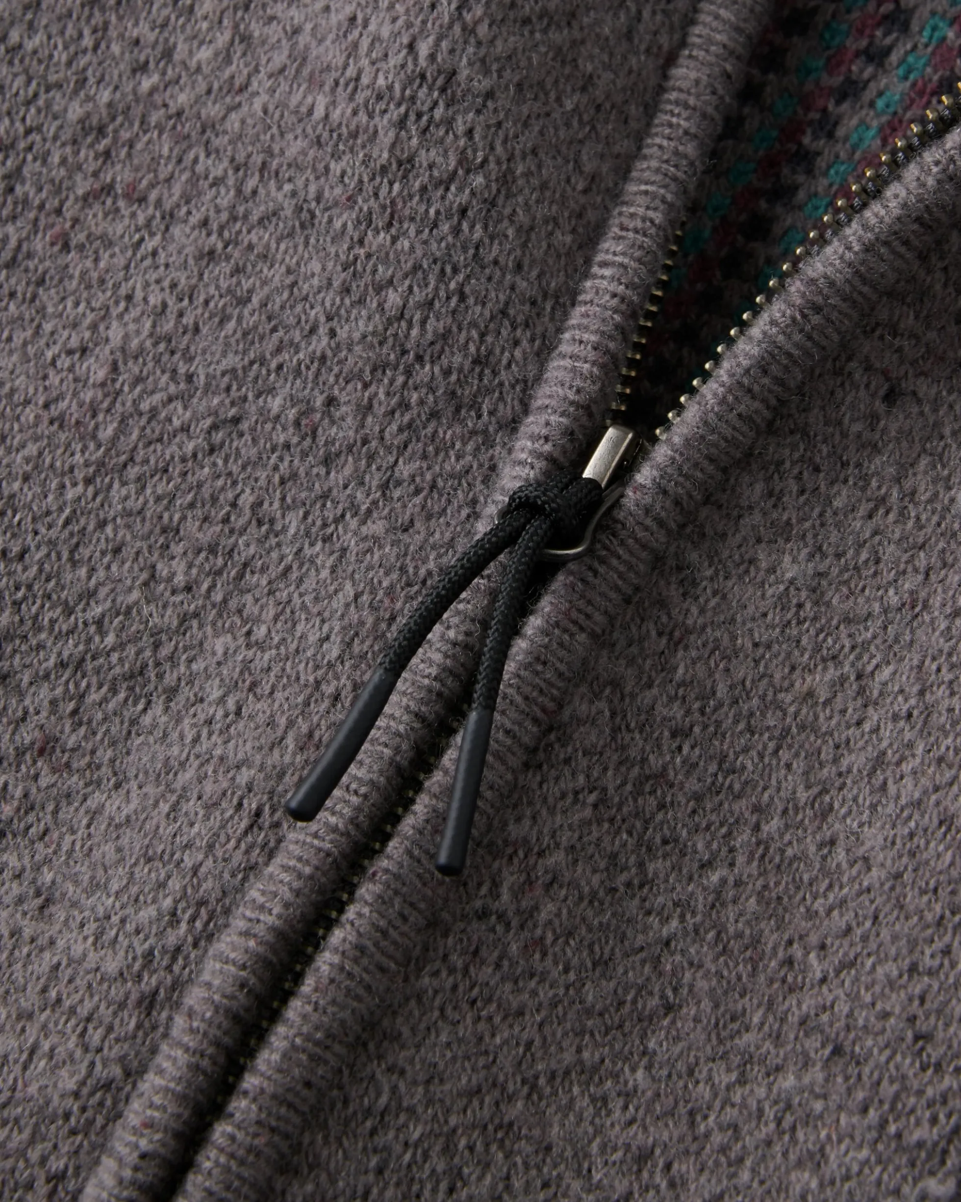 Herren Woodburn Vollreißverschluss Strickpullover