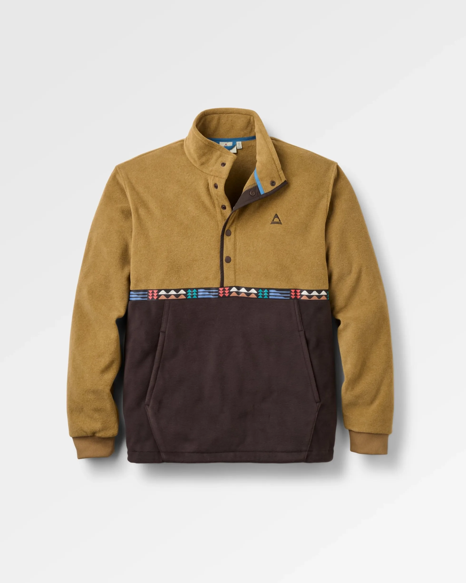 Herren Woodlander Polar Fleece – Karamell/Espresso