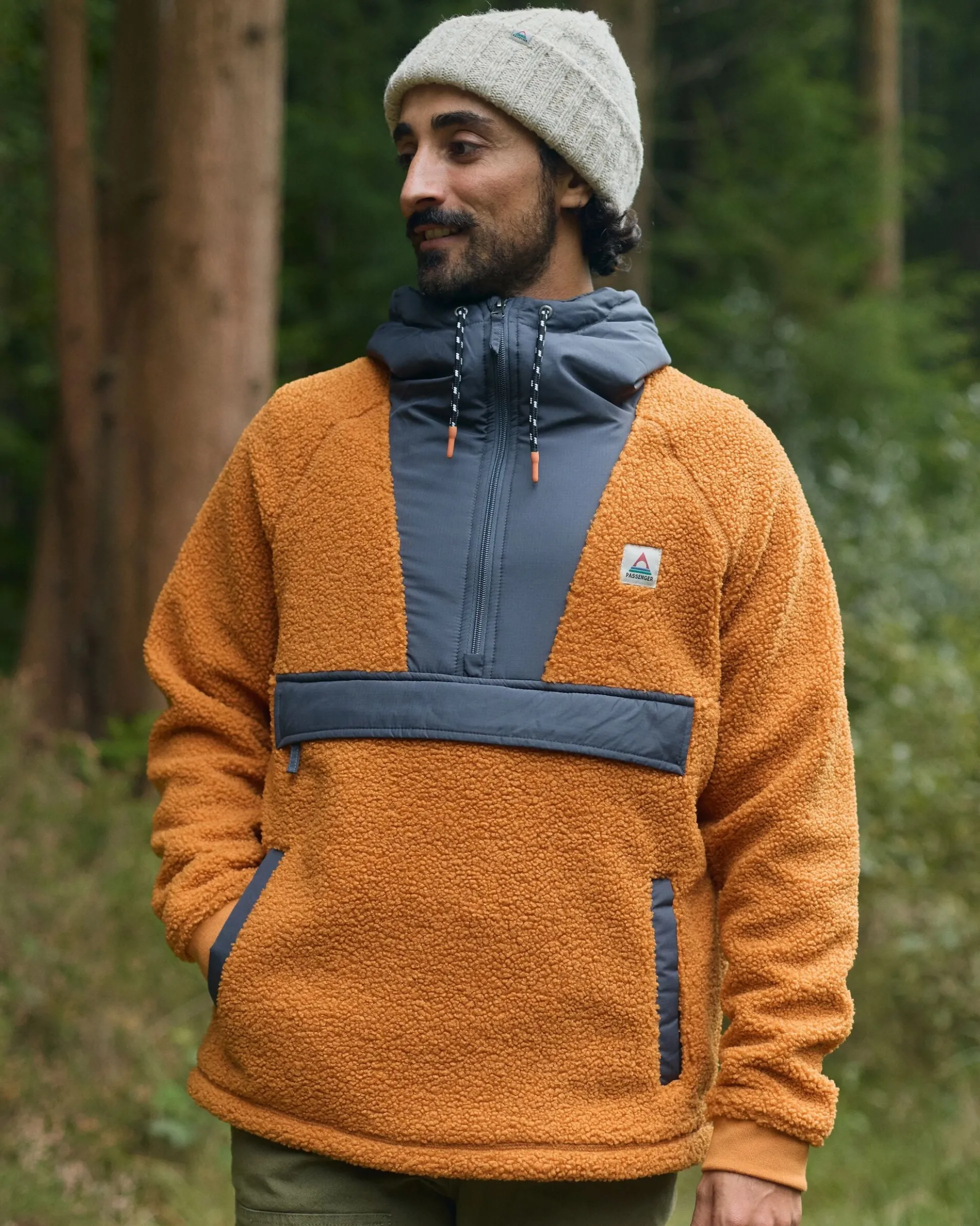 Herren Woodland Gefüttertes Polar Sherpa Fleece