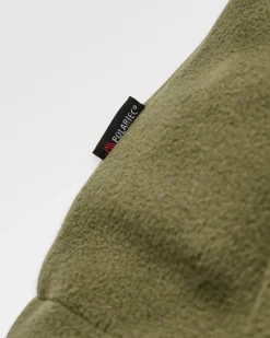 Herren Woodland Kapuzen-Fleece aus Polartec – Schwarz/Khaki
