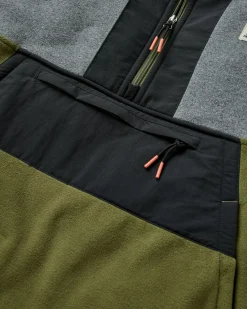 Herren Woodland Kapuzenloses 1/2 Zip Polartec Fleece