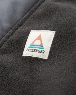 Herren Woodland Kapuzenpullover mit 1/2 Reißverschluss aus Polarfleece