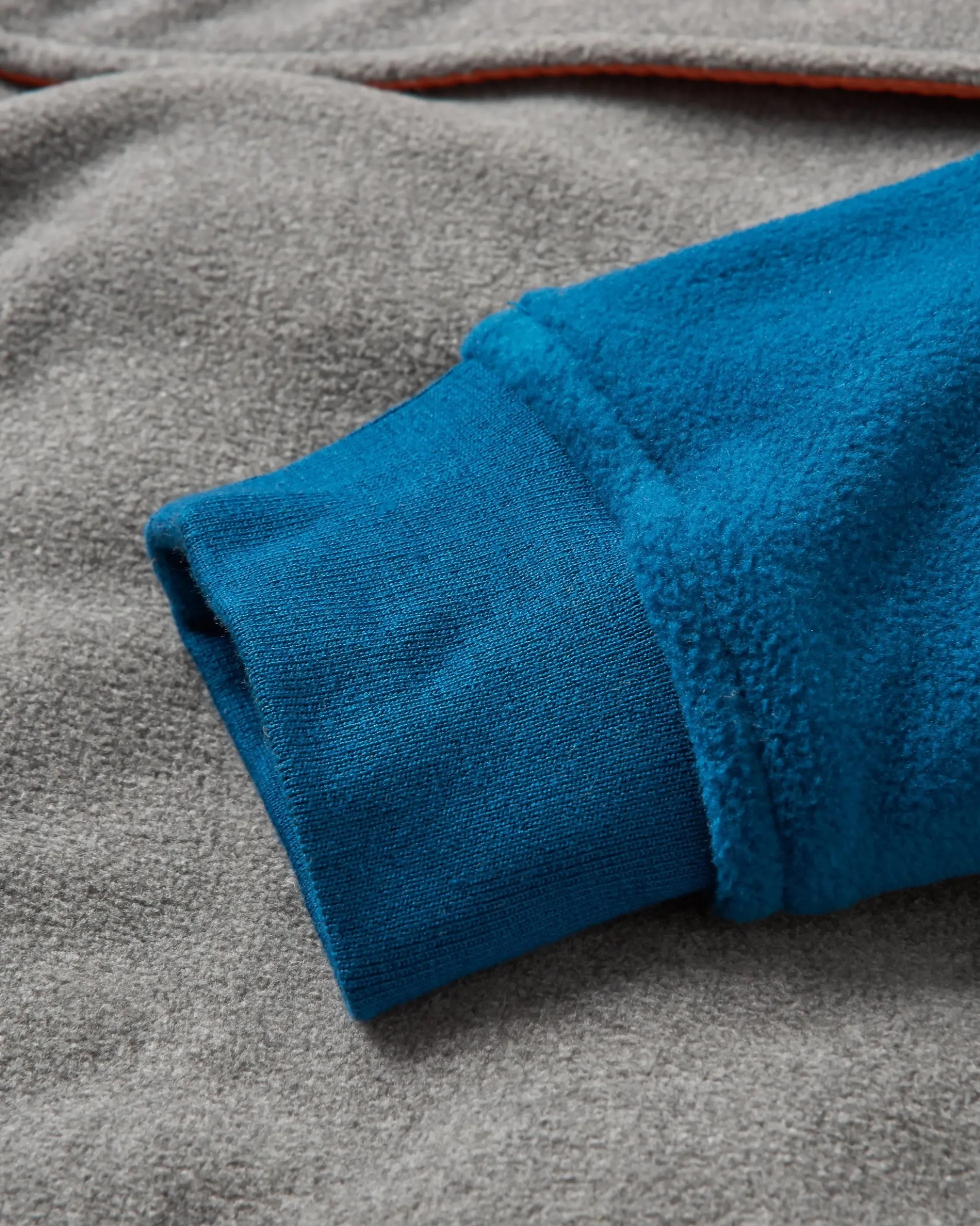 Herren Woodland Kapuzenpullover mit 1/2 Reißverschluss aus Polarfleece