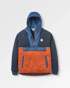 Herren Woodland Kapuzen 1/2 Zip Polar Fleece