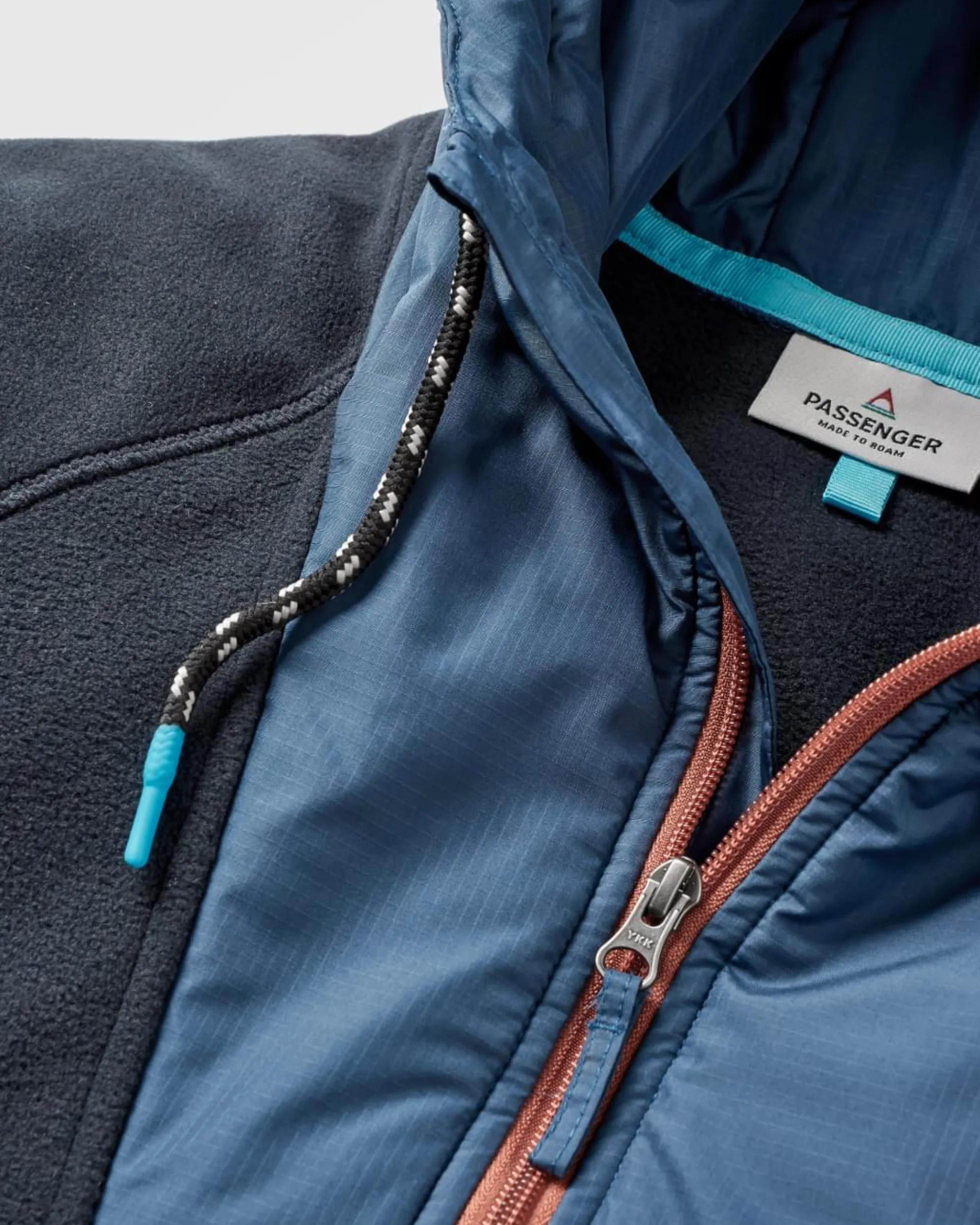 Herren Woodland Kapuzen 1/2 Zip Polar Fleece