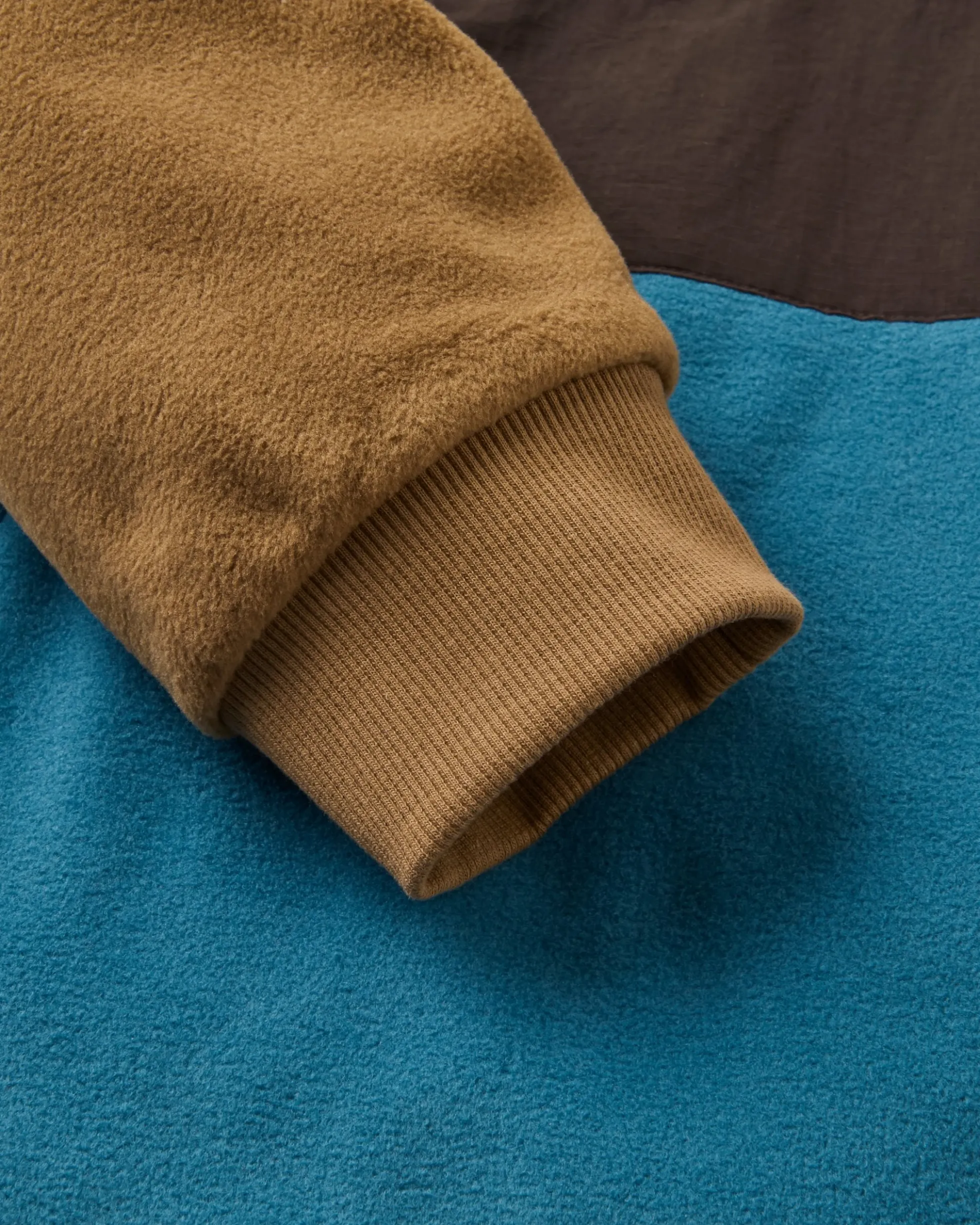 Herren Woodland Kapuzen 1/2 Zip Polartec Fleece