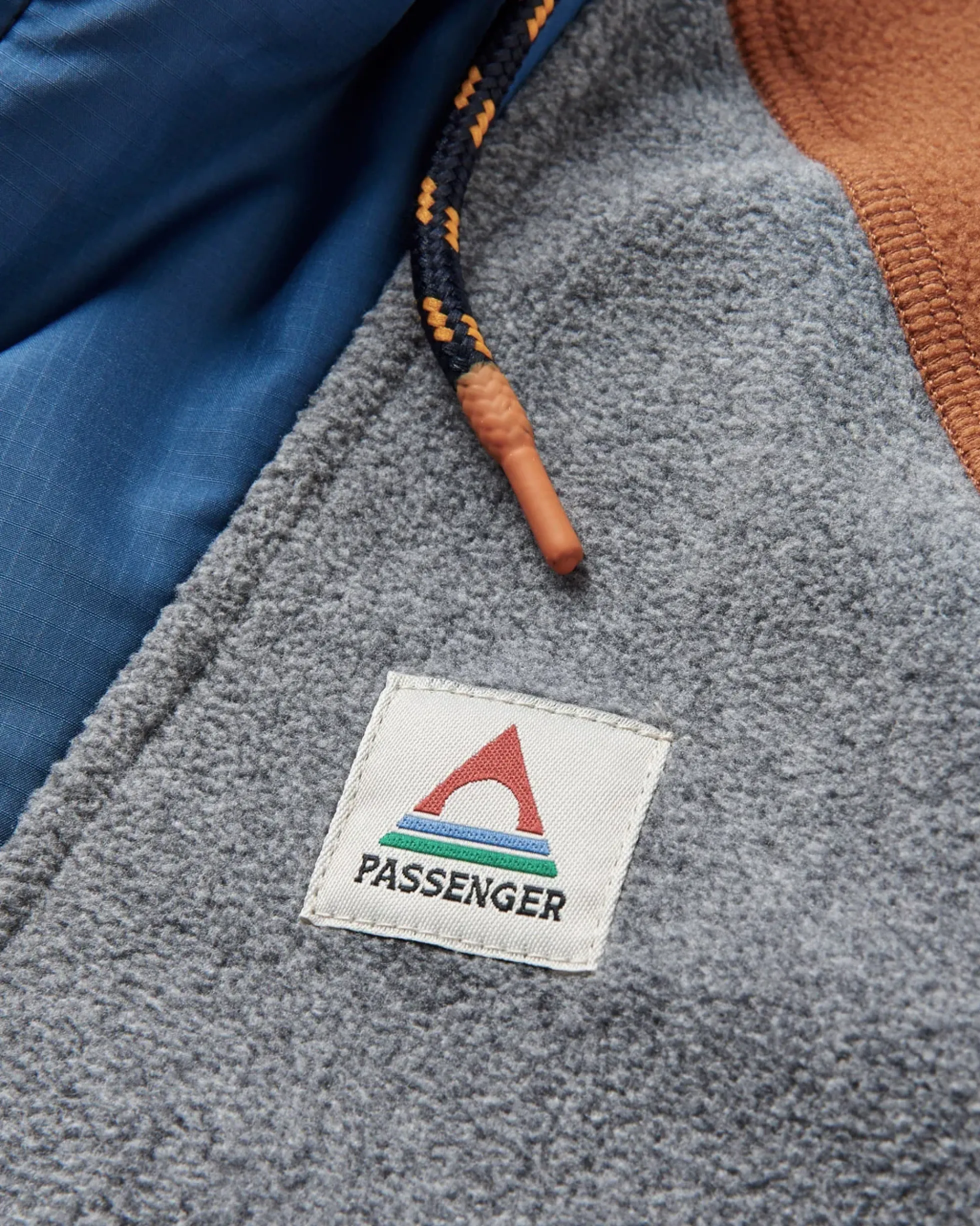 Herren Woodland 1/2 Reißverschluss Kapuzen Polar Fleece