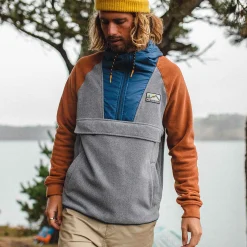Herren Woodland 1/2 Zip Polar Fleece