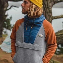 Herren Woodland 1/2 Zip Polar Fleece