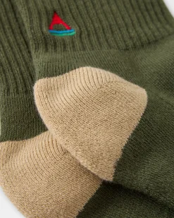 Made To Roam Grafik-Crew-Socken