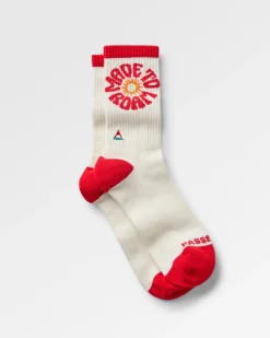Made To Roam Grafik-Crew-Socken