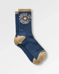 Made To Roam Grafik-Crew-Socken