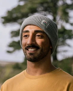 Moss Doppellagige Waffle-Beanie
