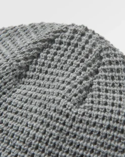 Moss Doppellagige Waffle-Beanie