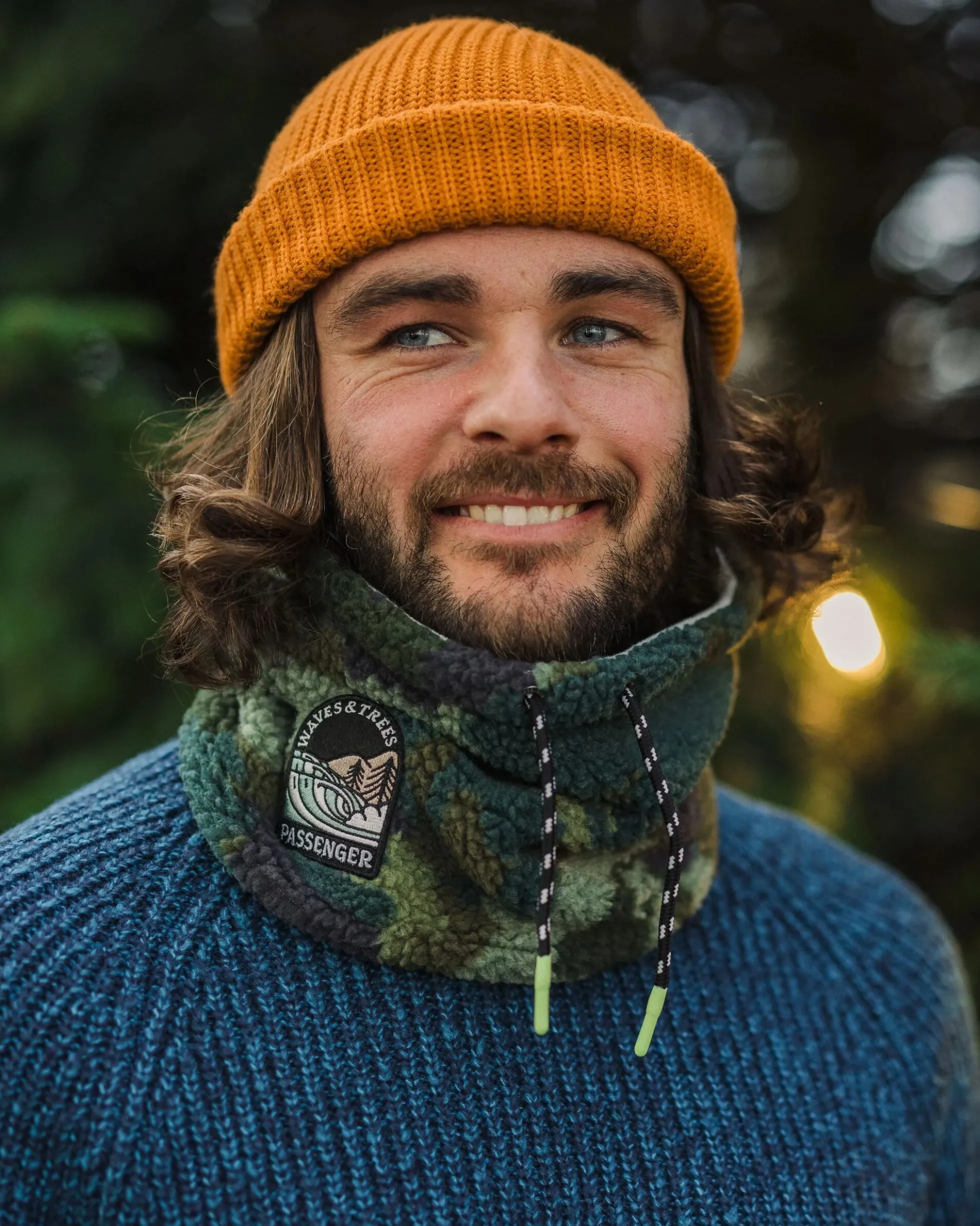 Mulled Sherpa Fleece Schlauchschal