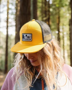Roamer 7-Panel Bio-Baumwoll Trucker Kappe
