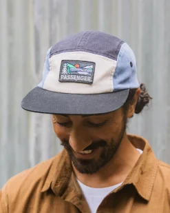 Roamer 5-Panel-Cap – Charcoal Multi