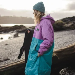 Roaming Sherpa Lined Surf-Poncho