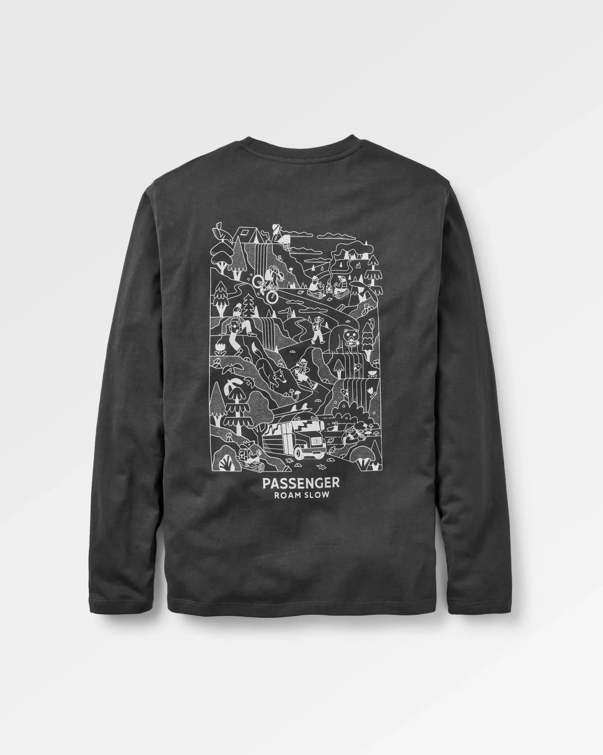 Roam Slow Herren Langarmshirt
