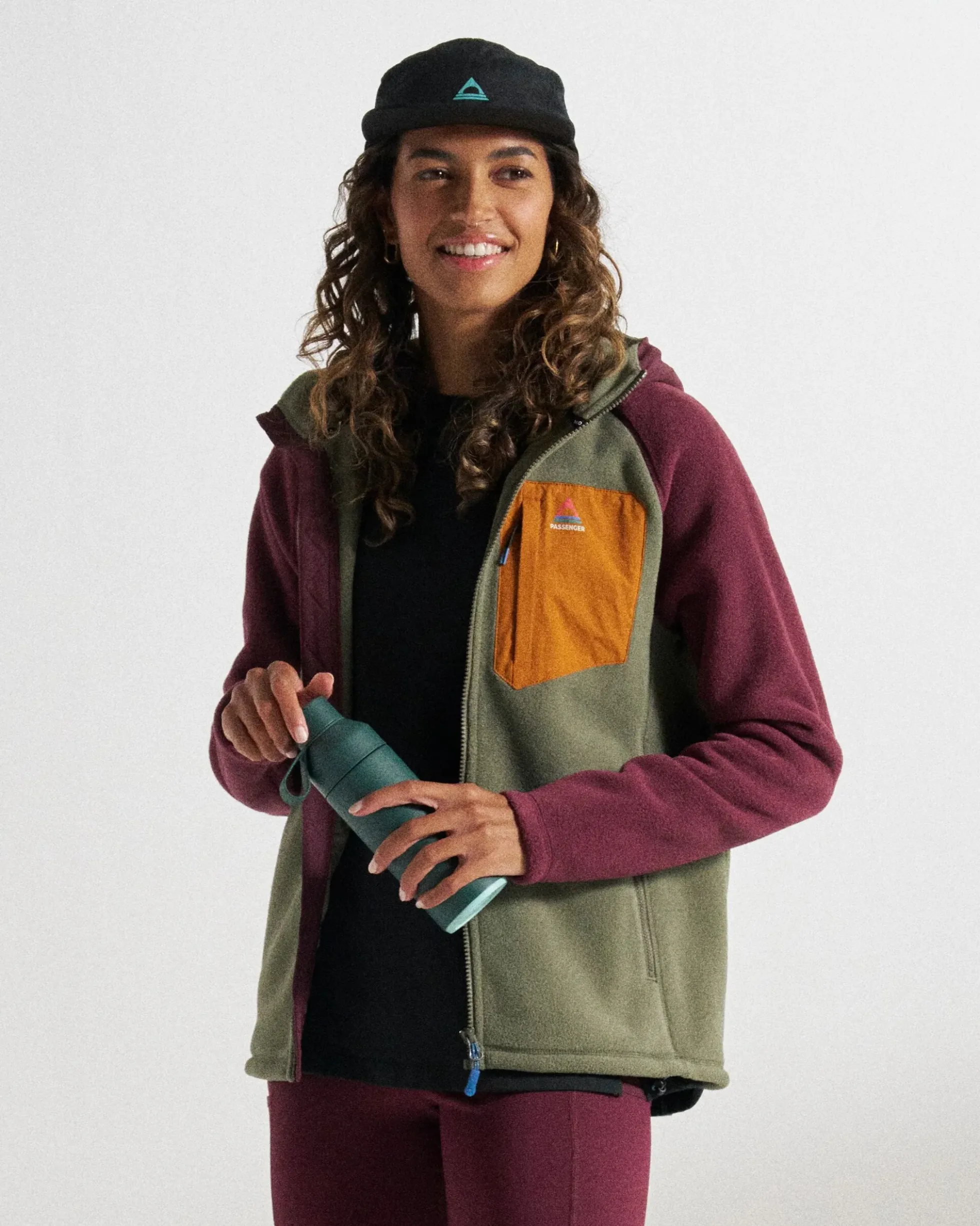 Sierrascape Damen Polartec® Fleece Kapuzenjacke