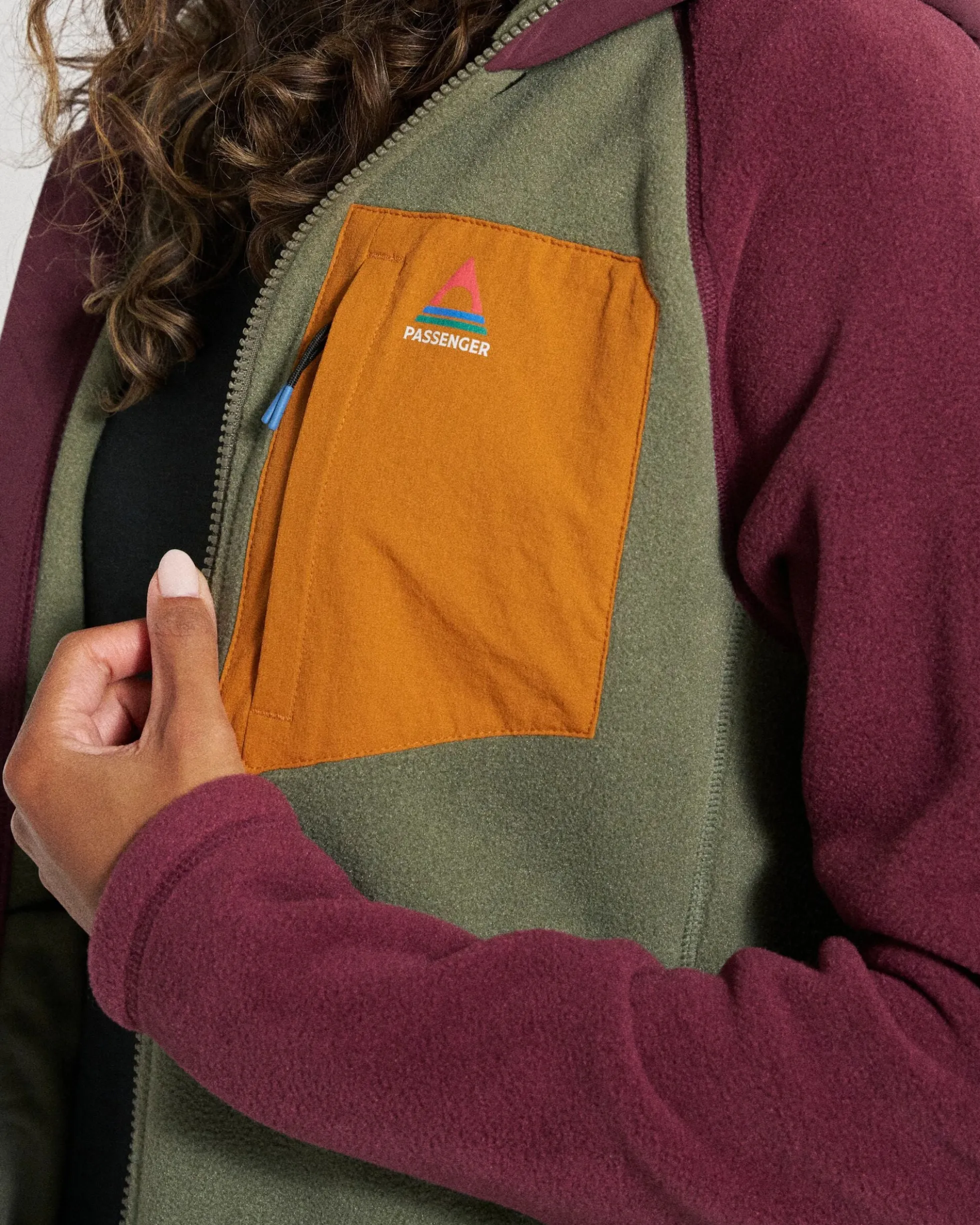 Sierrascape Damen Polartec® Fleece Kapuzenjacke