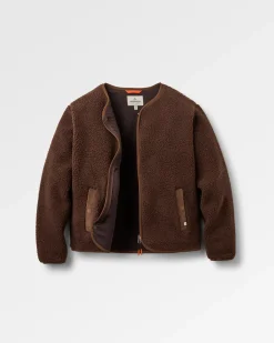 Tawny Sherpa-Fleece mit tiefem Flor