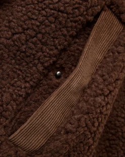 Tawny Sherpa-Fleece mit tiefem Flor