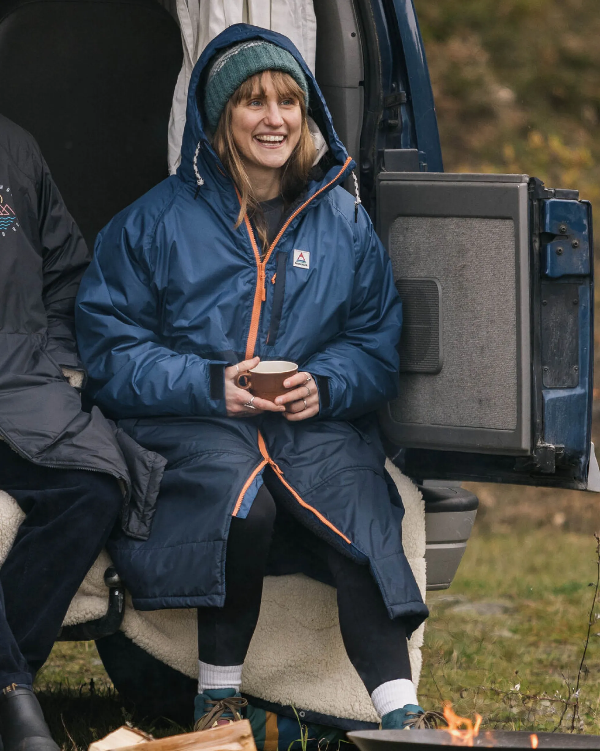 Waves Sherpa Lined Changing Robe