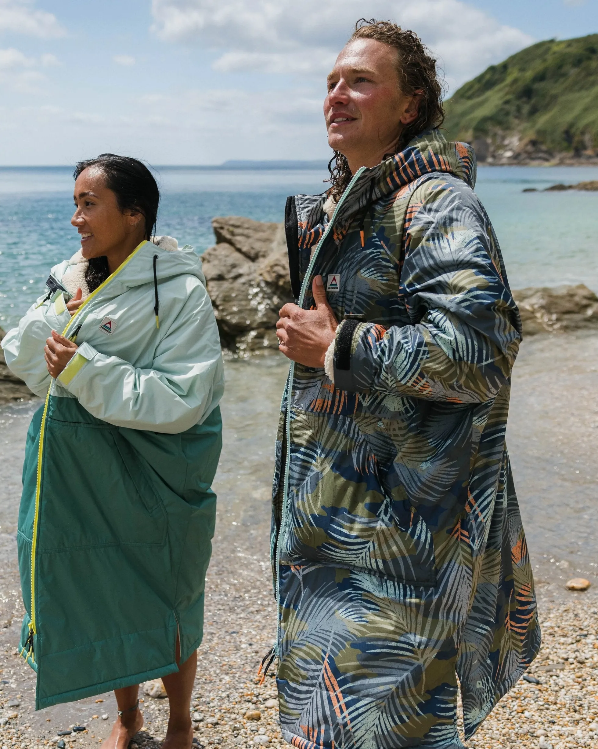 Waves Sherpa Lined Surf-Poncho