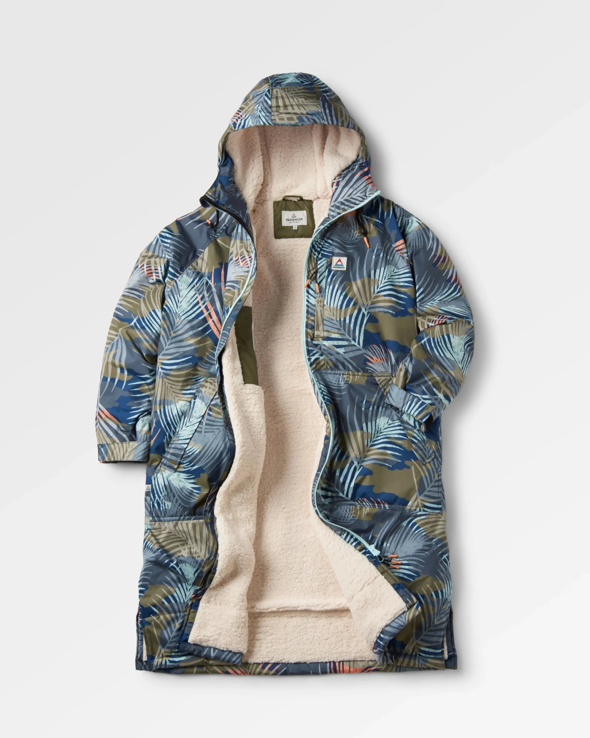 Waves Sherpa Lined Surf-Poncho