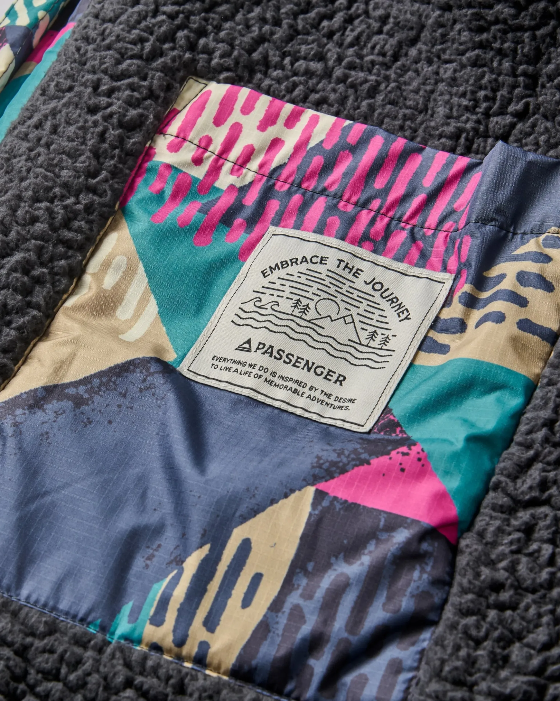 Waves Sherpa Lined Surf-Poncho